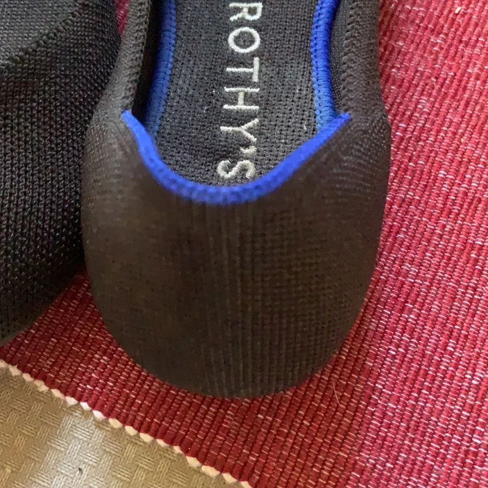 Rothy’s Black and Blue Flats - Picture 3 of 6